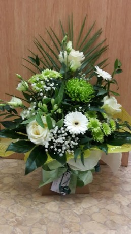 White and Cream Castle Box