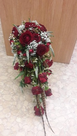 Red Rose Shower Bouquet