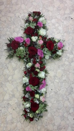 Mixed Rose Cross Tribute