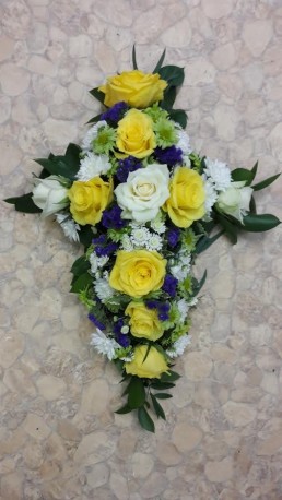 Yellow and White roses