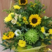 Castle Box in Yellows and Limes