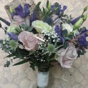 Rose and Thistle Bouquet