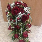 Red Rose Shower Bouquet