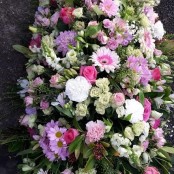 Mixed Seasonal Coffin Spray