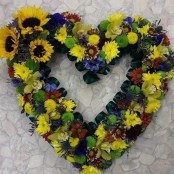 Bright mixed open Heart